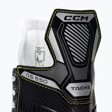 Коньки хоккейные CCM Tacks AS-550 черные 44,5