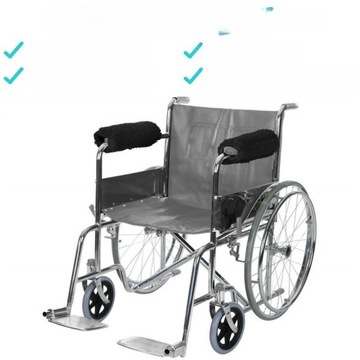 PODUSZKI DO WÓZEKÓW INWALIDUJĄCYCH PODŁOKIETNIK WALKER ANTYPOŚLIZGOWY