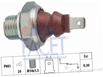 EPS 1.800.023 SENZOR TLAKU OLEJE OPEL