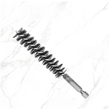 ЩЕТКА ИЗ СТАЛЬНОЙ ЦИЛИНДРИЧЕСКОЙ ПРОВОЛОКИ ДЛЯ ДРИЛЬНОГО СТАНКА НАБОР 6 шт.