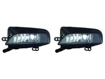 2X SVĚTLA MLHOVKOVÉ HALOGEN ABAKUS L+P DO AUDI A3