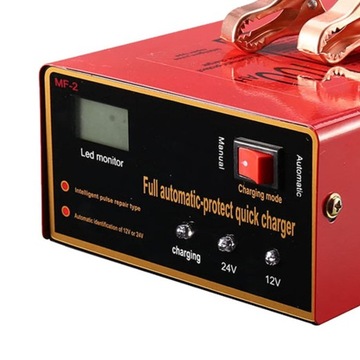 Shane MF-2 Автомобильное зарядное устройство-выпрямитель 6В/12В со светодиодными зажимами