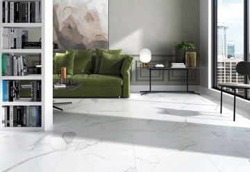 Керамогранит CALACATTA CARRARA БЕЛЫЙ МРАМОР 120x60