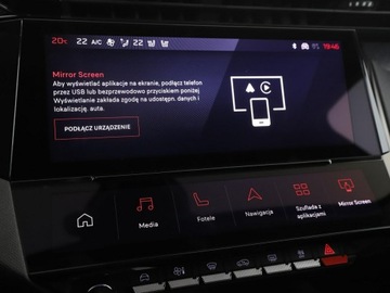 Peugeot 308 III SW 1.2 PureTech 130KM 2023 Peugeot 308 półskóra navi virtual cocpit kamery, zdjęcie 25