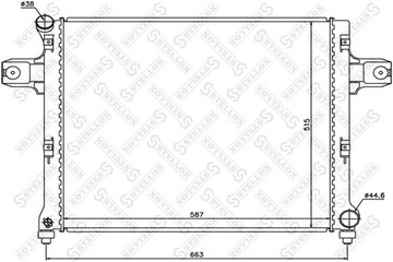 CHLADIČ JEEP GRAND CHEROKEE 3.7-6.0I 05-10