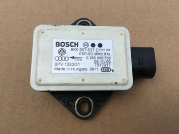 CZUJNIK ESP 8K0907637C AUDI A4 B8 100% SPRAWNY