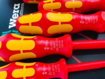 Набор изолированных отверток WERA Pz/S Slim