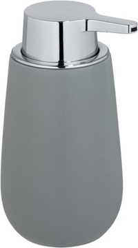 Ręczne dozownik do mydła stojący Wenko 320ml szary