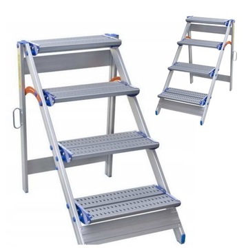 DRABINA DRABINY ALU STOŁEK ROZKŁADANY TP 8124
