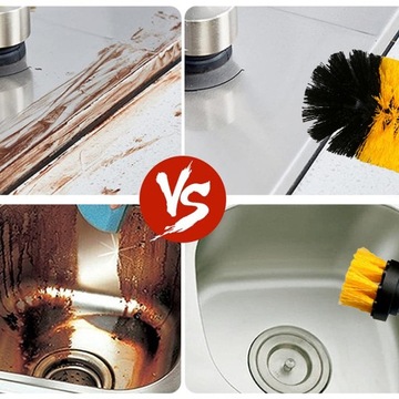 НАБОР ЩЕТКОВ ДЛЯ МОЙКИ ОБИВКИ ДЛЯ ОТВЕРТКИ, 4 ШТ.