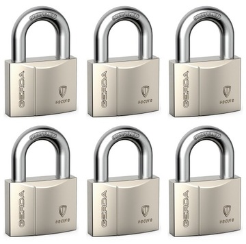 GERDA SECURE 6 KŁÓDKI SYSTEM JEDNEGO KLUCZA 40