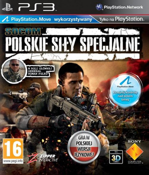 SOCOM Polskie Siły Specjalne PS3 POLSKA WERSJA, Książeczka, komplet.