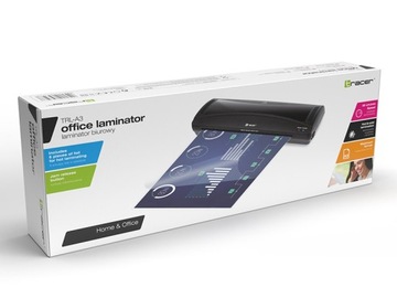 LAMINATOR TRACER do laminowania A4 i A3 + gratis folia A4 /100 kompletów/