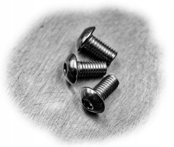 M4x8 ŚRUBA KULISTA NIERDZEWNA A2 inox WKRĘT 7380 (50)