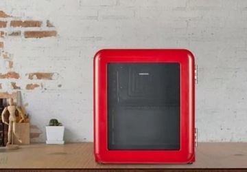 Мини-холодильник Retro Medion, красный, 48 л