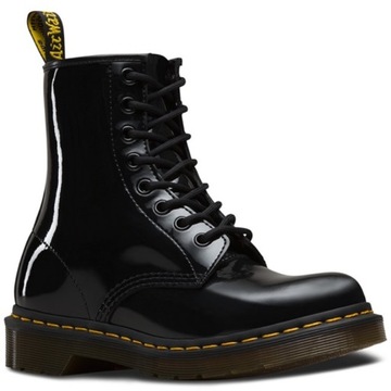 DR. MARTENS 1460 PATENT LAMPER BLACK r. 4(37)