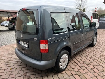 Volkswagen Caddy III Kombi 1.4 80KM 2005 Volkswagen Caddy 7OSOBOWY! United 1WŁ! 2005R 208tyśkm KLIMA 1.4MPI Zadbany, zdjęcie 4