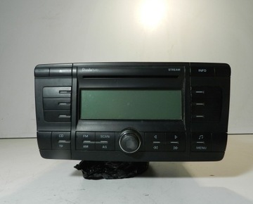 SKODA OCTAVIA II 2 РАДИО CD СИСТЕМА 2DIN 1Z0035161B
