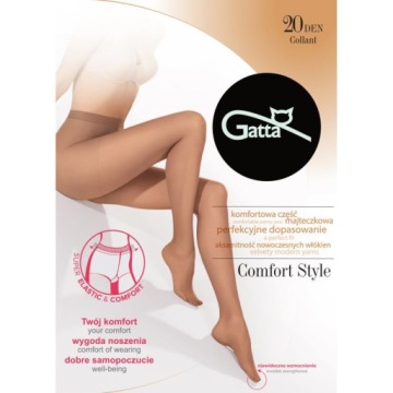Колготки в стиле Gatta Comfort 20 ден 4-л VISONE