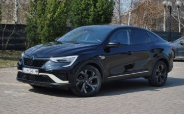Renault Arkana SUV 1.6 E-TECH 143KM 2022 Renault Arkana GWARANCJA, 1.6 Hybryda, Bogate wyposazenie, Bardzo maly prz