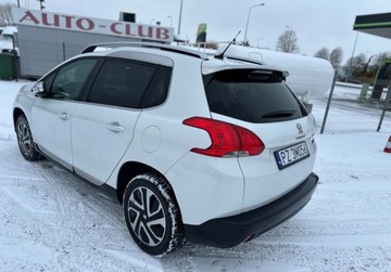Peugeot 2008 I SUV Facelifting 1.2 PureTech 110KM 2016 Peugeot 2008 Zarejestrowany,Ledy,Skora,Navi 1.2 Benzyna 110KM, zdjęcie 2