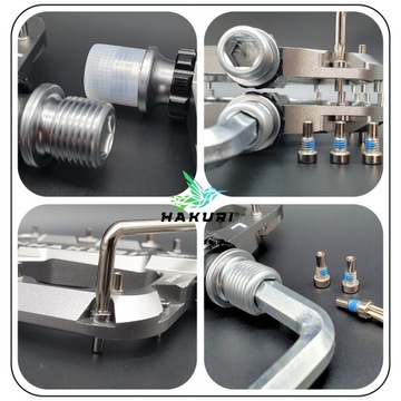 АЛЮМИНИЕВЫЕ ВЕЛОСИПЕДНЫЕ ПЕДАЛИ HAKURI 3 ЛЕГКИХ ПОДШИПНИКОВ ПЛАТФОРМА MTB DH TRIAL