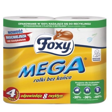 ТУАЛЕТНАЯ БУМАГА FOXY MEGA