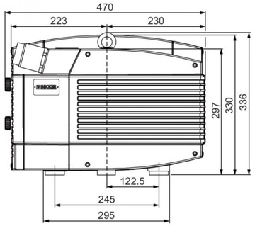 Вакуумный насос Becker KVT 3.140