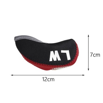 Pokrowce na główkę klubu golfowego Irons, nakrycia głowy, ochronny sprzęt