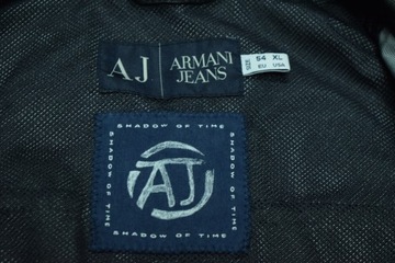 ARMANI JEANS AJ Męska Przejściowa Kurtka Casual 54 OKAZJA %