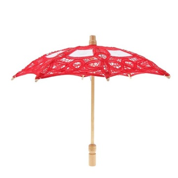 1 szt. Parasol z koronki bawełnianej