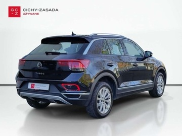 Volkswagen T-Roc I SUV Facelifting 1.5 TSI ACT 150KM 2022 Volkswagen T-Roc DSG Martwe pole Faktura VAT 1.5tsi 1.5 Benzyna 150KM, zdjęcie 4
