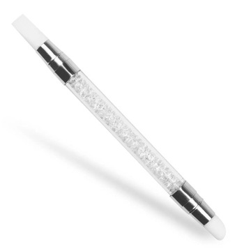 Clavier silikonowy aplikator z kryształkami do nakładania ozdób manicure