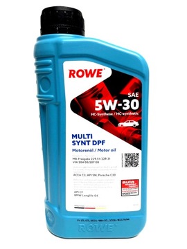HIGHTEC MULTI SYNT DPF OIL 5W-30 1л ROWE