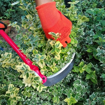 SIERP RĘCZNY KOSA 40 CM SKŁADANY NÓŻ RĘCZNY DO TRAW TRAWA OZDOBNA