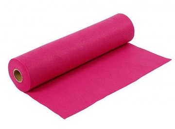 FILC DEKORACYJNY Ciemny Różowy 1mm szer.: 90cm