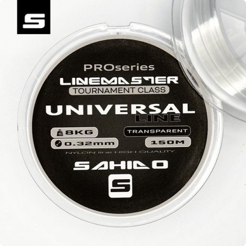 SAHIDO LINEMASTER УНИВЕРСАЛЬНАЯ ЛЕСКА РЫБОЛОВНАЯ ЛЕСКА 0,32 ММ, 150 М ПРОЧНЫЙ ПОПЛАВОК