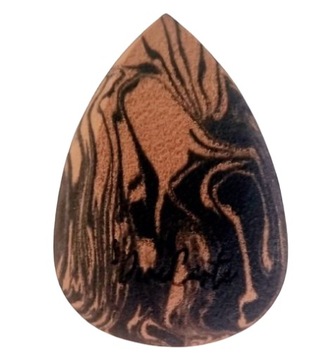 GĄBKA DO MAKIJAŻU ŚCIĘTA BLENDER DO PODKŁADU SPONGE BEAUTY BLENDER MARBLE