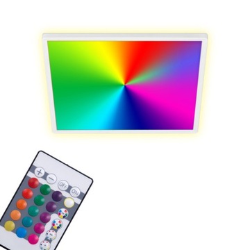 Panel LED z możliwością ściemniania RGB pilot zdalnego sterowania 22W