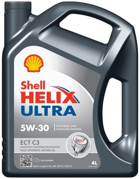 Масло Shell Helix Ultra ECT C3 5W-30 (4л)