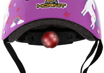 Велосипедный шлем HORNIT Unicorn детский (размер М)