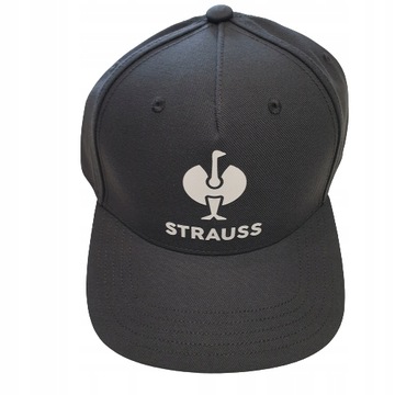 Czapka Strauss e.s.concrete antracytowa