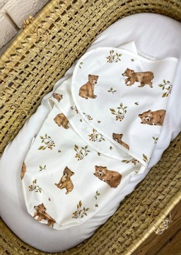 Śpiworek dla niemowlaka otulacz antykolkowy