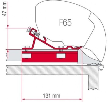 Adapter do markizy F65 Ducato Jumper Boxer FIAMMA