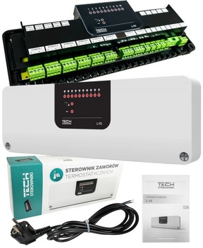 STEROWNIK LISTWA ZAWORÓW TERMOSTATYCZNYCH PRZEWODOWY L-10 TECH