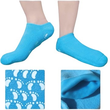 УВЛАЖНЯЮЩИЕ ГЕЛЕВЫЕ НОСКИ ДЛЯ ДОМАШНЕГО СПА