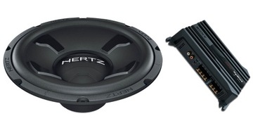 Subwoofer HERTZ DS25.3 + wzmacniacz SONY XM-N502