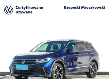 Volkswagen Tiguan II SUV Facelifting 2.0 TDI 200KM 2022 Volkswagen Tiguan 2.0 TDI 200KM R-Line 4Motion DSG Kamery 360 stopni Harma