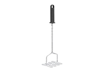 Толкатель для картофеля 37,5 см, пресс-пресс, тестомес для овощного пюре, серебро