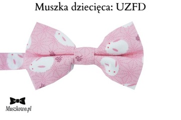 RÓŻOWE Szelki i mucha dziecięce WZORY DO WYBORU
